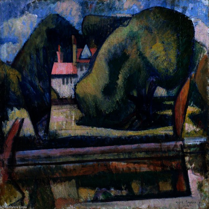 The Pool At Garsington — Mark Gertler