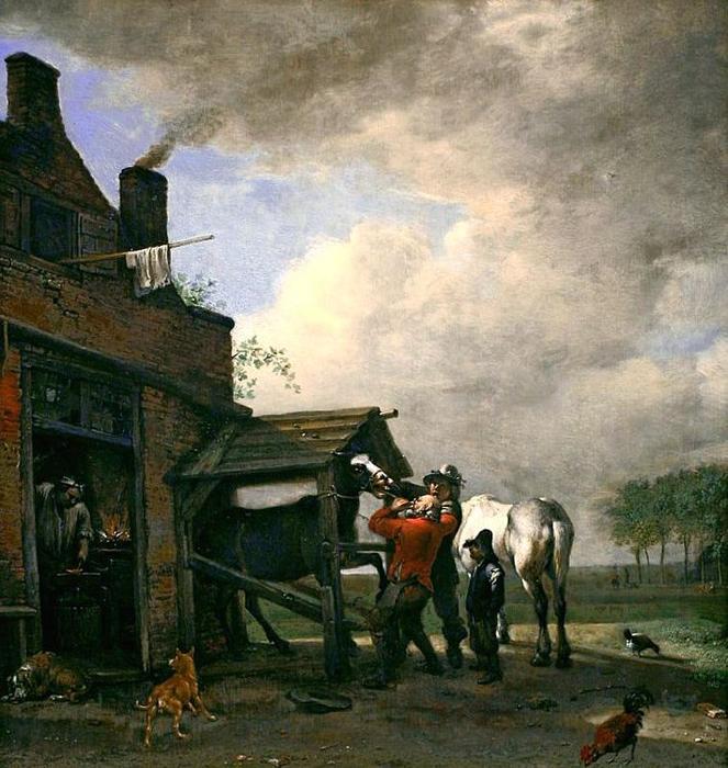 A Farrier's Shop — Paulus Potter