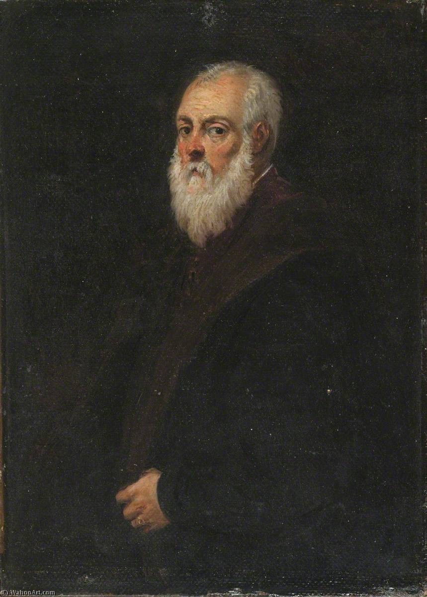 Portrait Of A Bearded Man (after Jacopo Tintoretto) — David Teniers Der Jüngere