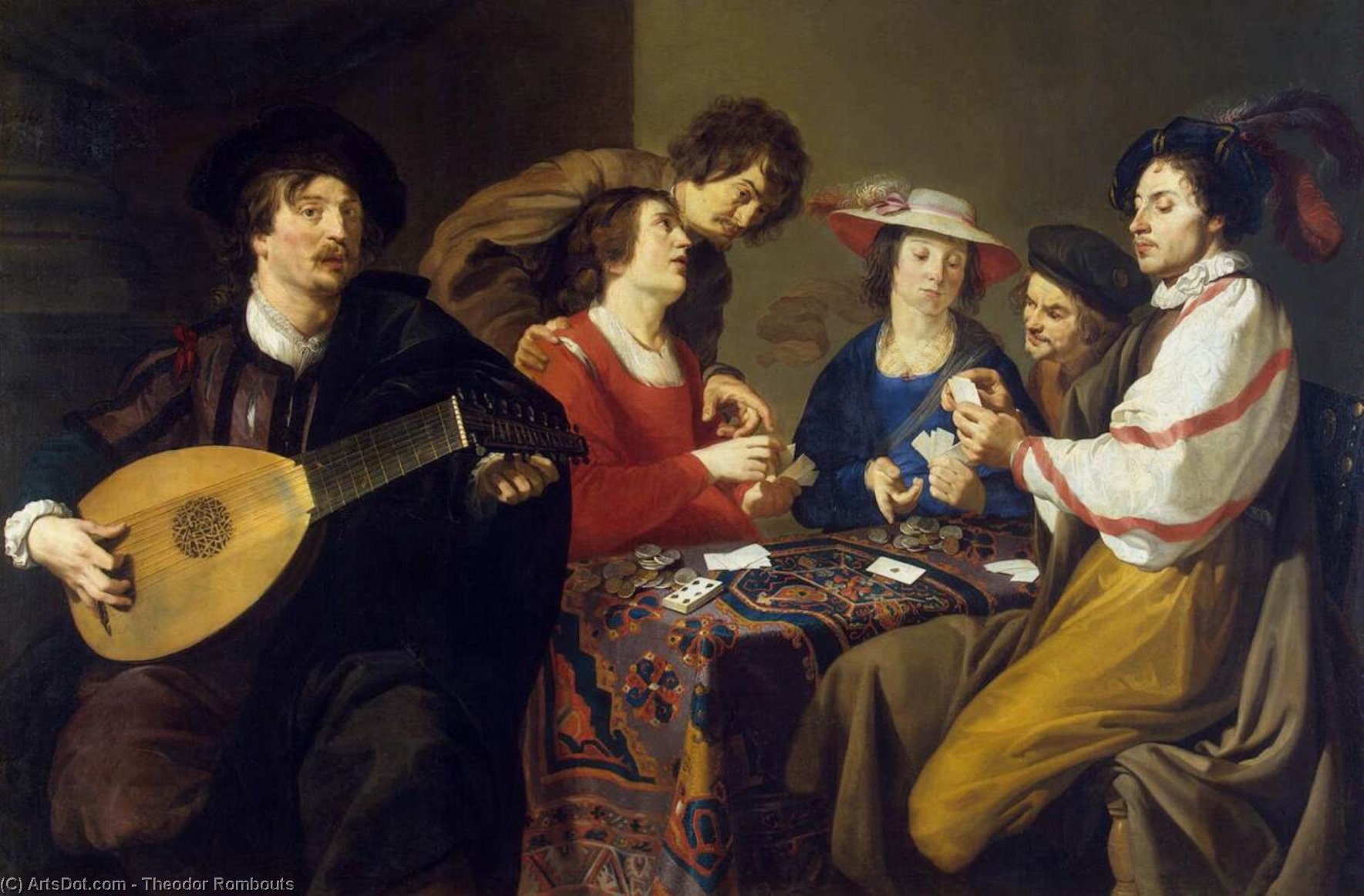 Card Game — Theodoor Rombouts