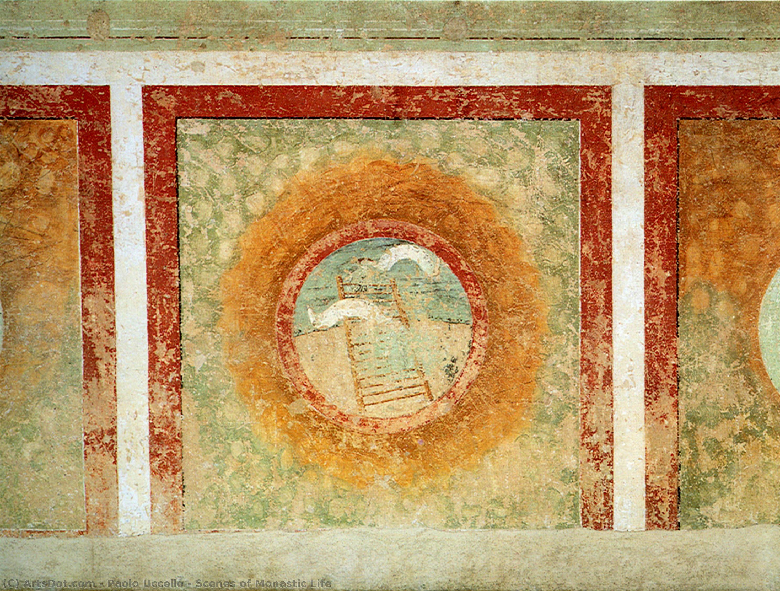 Scenes Of Monastic Life — Paolo Uccello