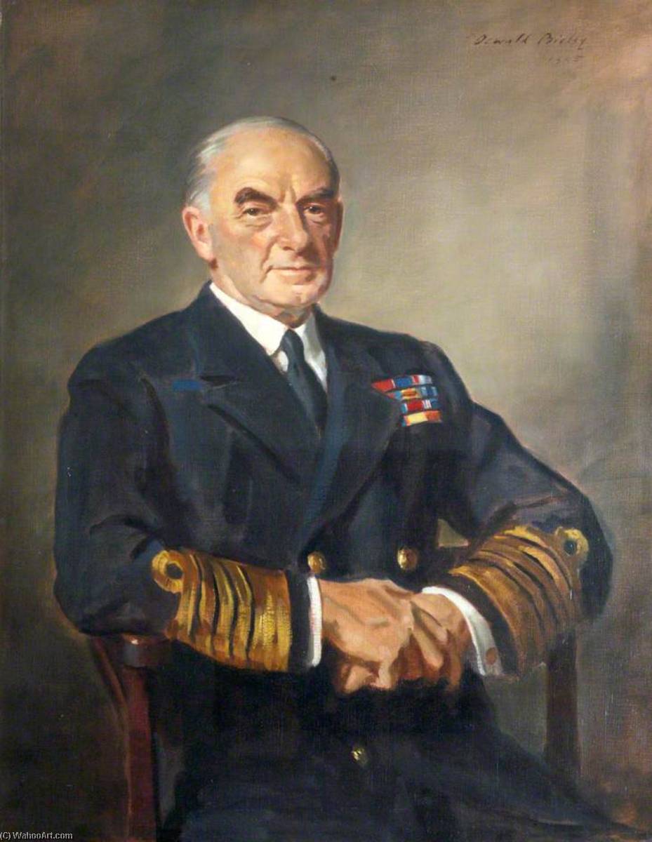 Admiral Of The Fleet Dudley Pound (1877–1943) — Oswald Hornby Joseph Birley