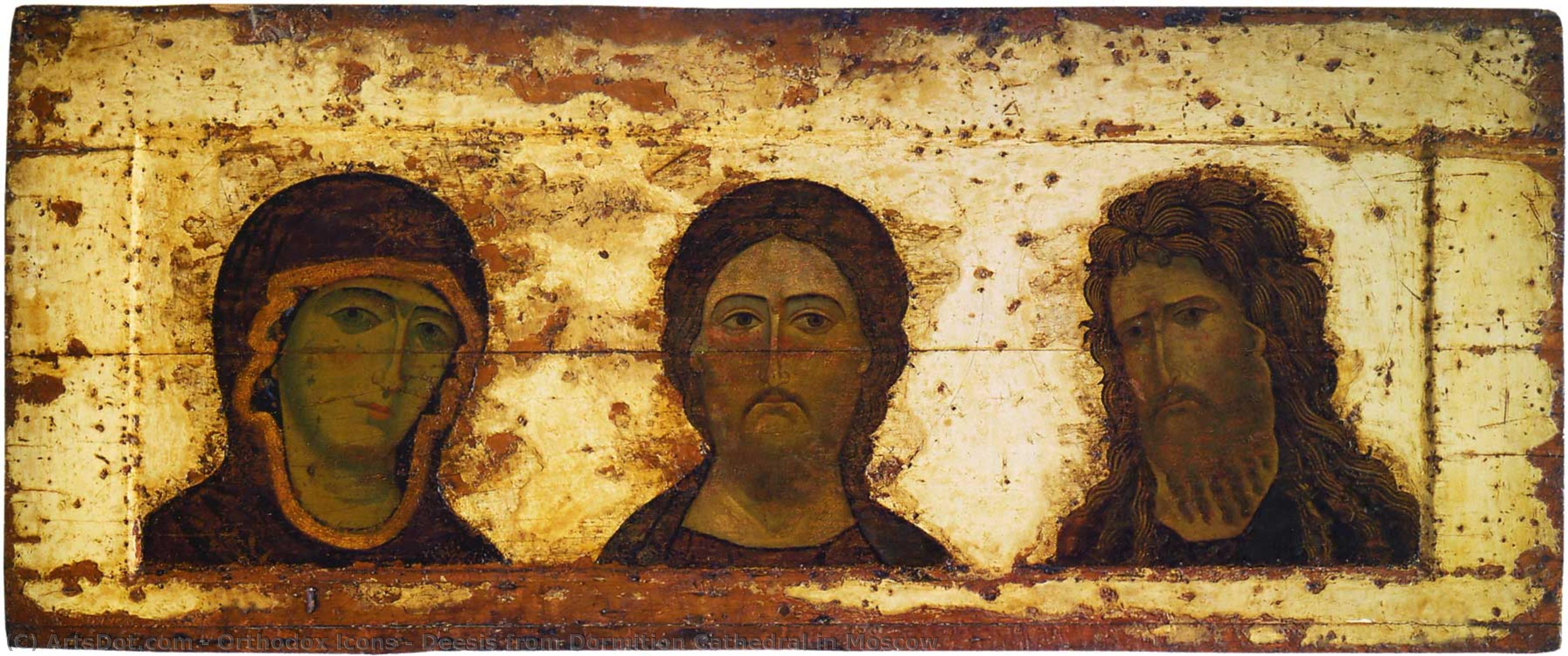 Deesis From Dormition Cathedral In Moscow — Orthodox Icons