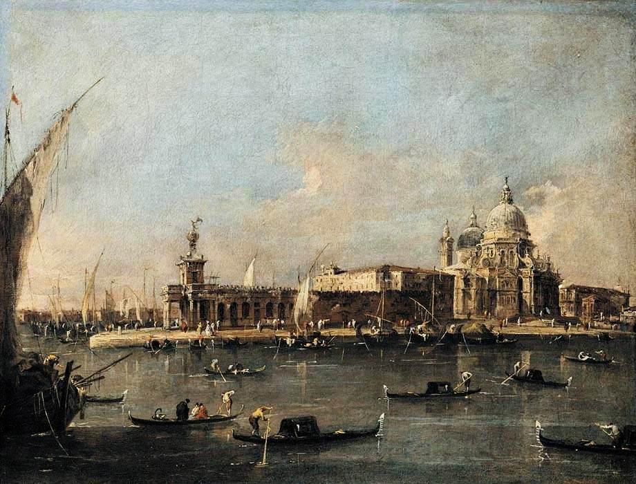 The Punta Di Dogana — Francesco Lazzaro Guardi