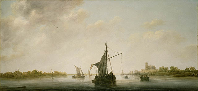 A View Of The Maas At Dordrecht — Aelbert Jacobsz Cuyp