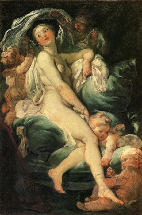 The Toilet Of Venus — Jean-honoré Fragonard