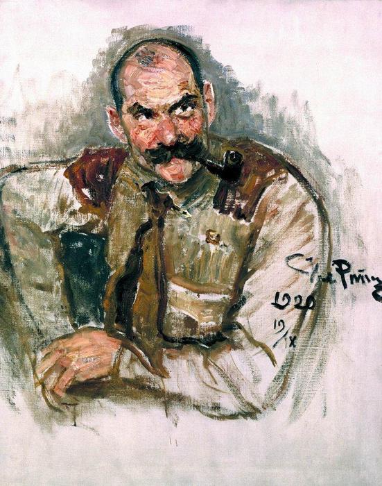 Portrait Of A. Gallen Kallela — Иља Репин