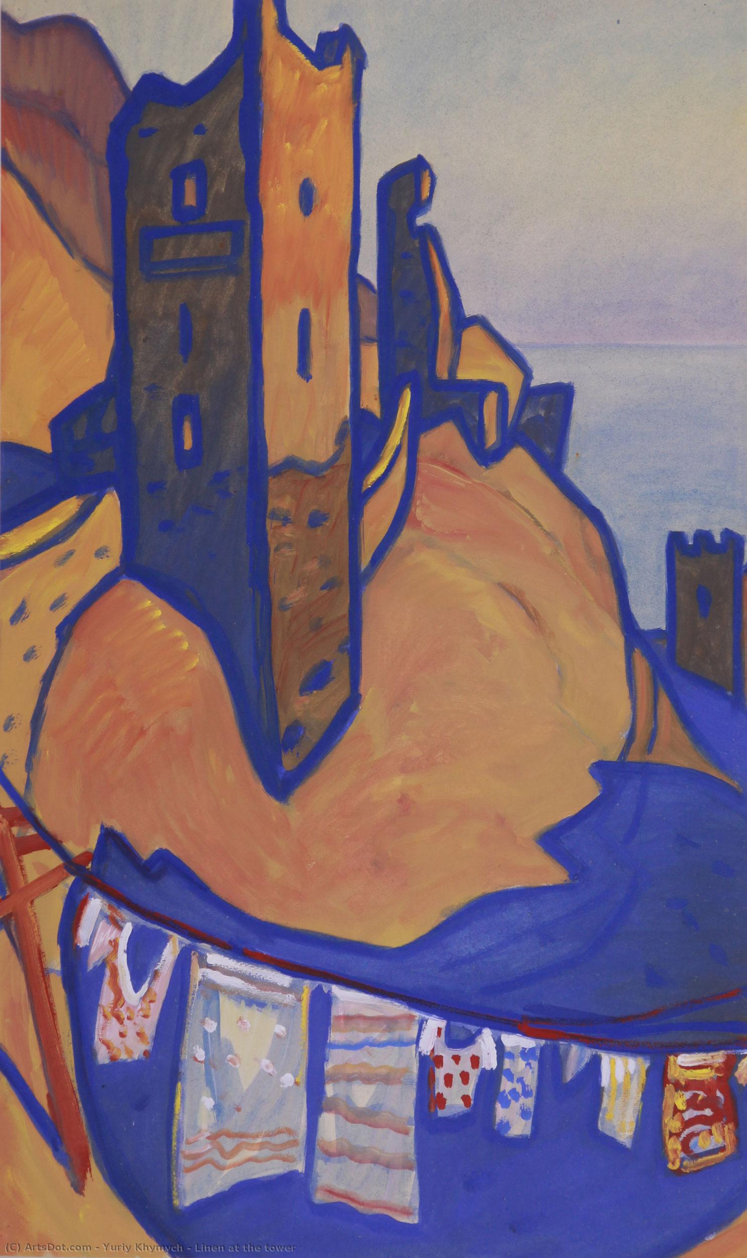 Linen At The Tower — Yuri Ivanovych Khymych