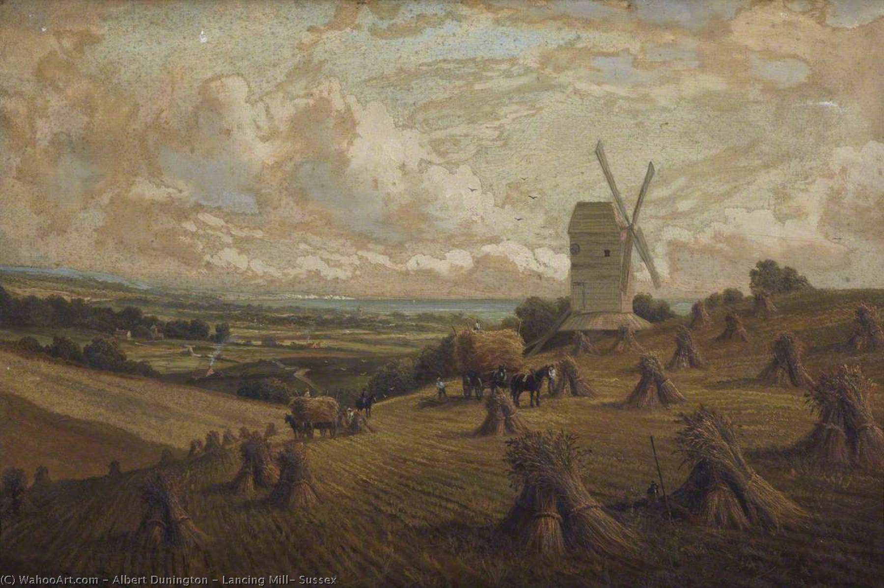 Lancing Mill, Sussex — Albert Dunington