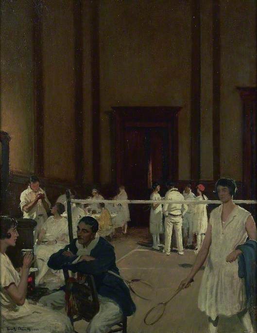 The Badminton Court — Frederick William Elwell