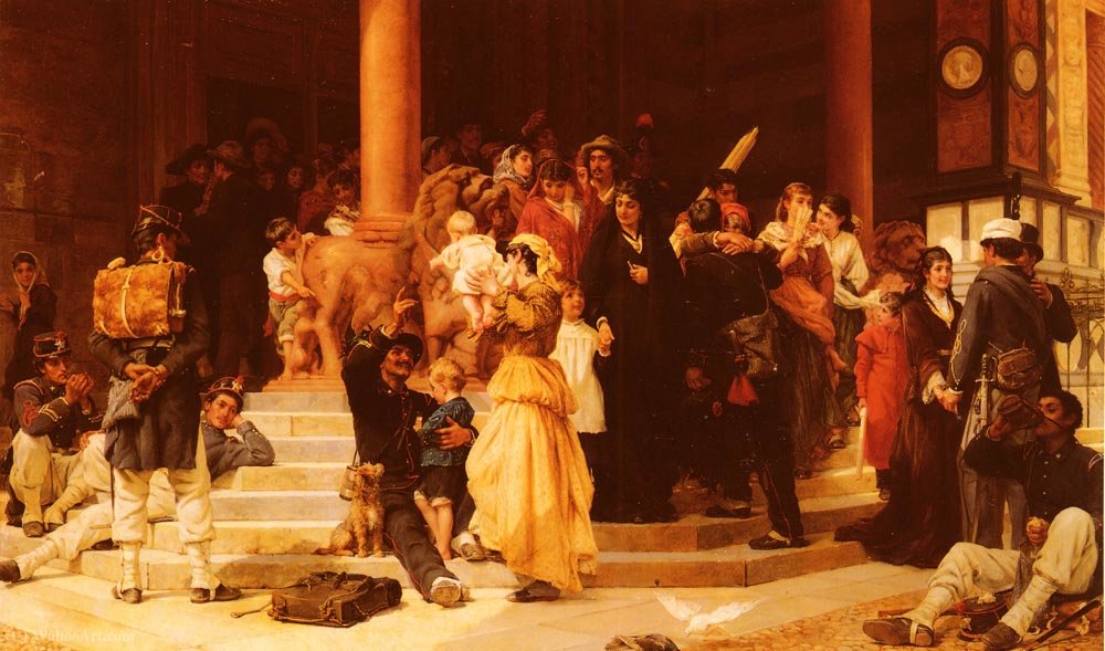 Home After Service — Frank William Warwick Topham