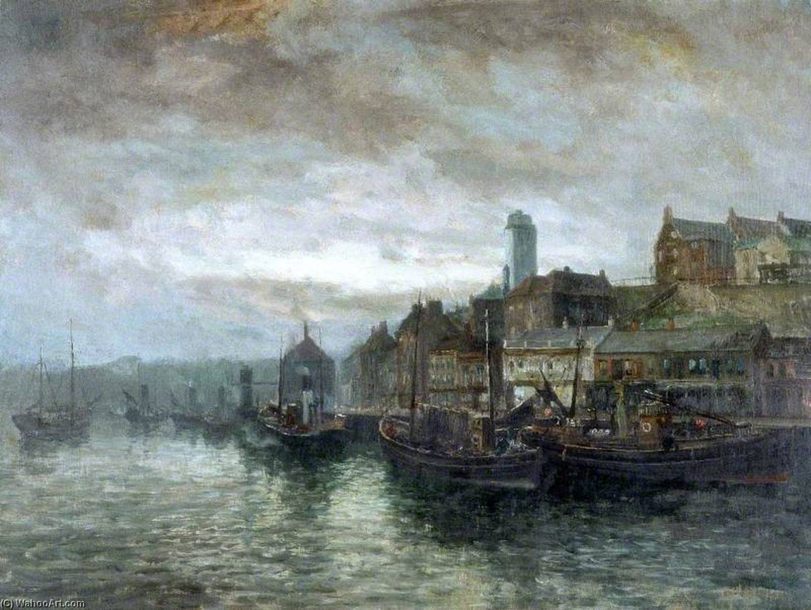 Quayside At North Shields — John Falconer Slater