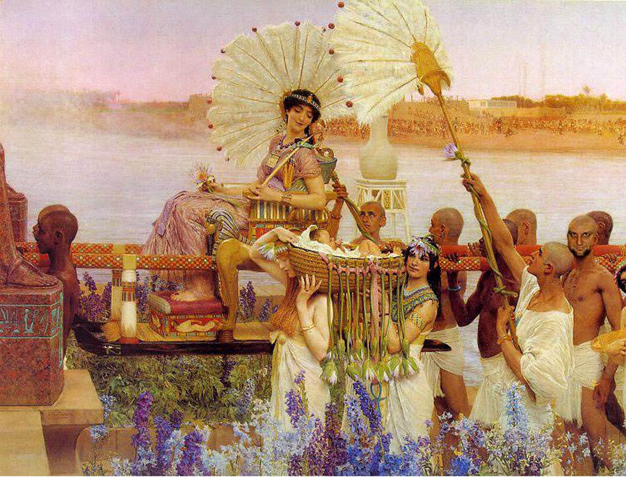 The Finding Of Moses 1 — Lourens Alma Tadema