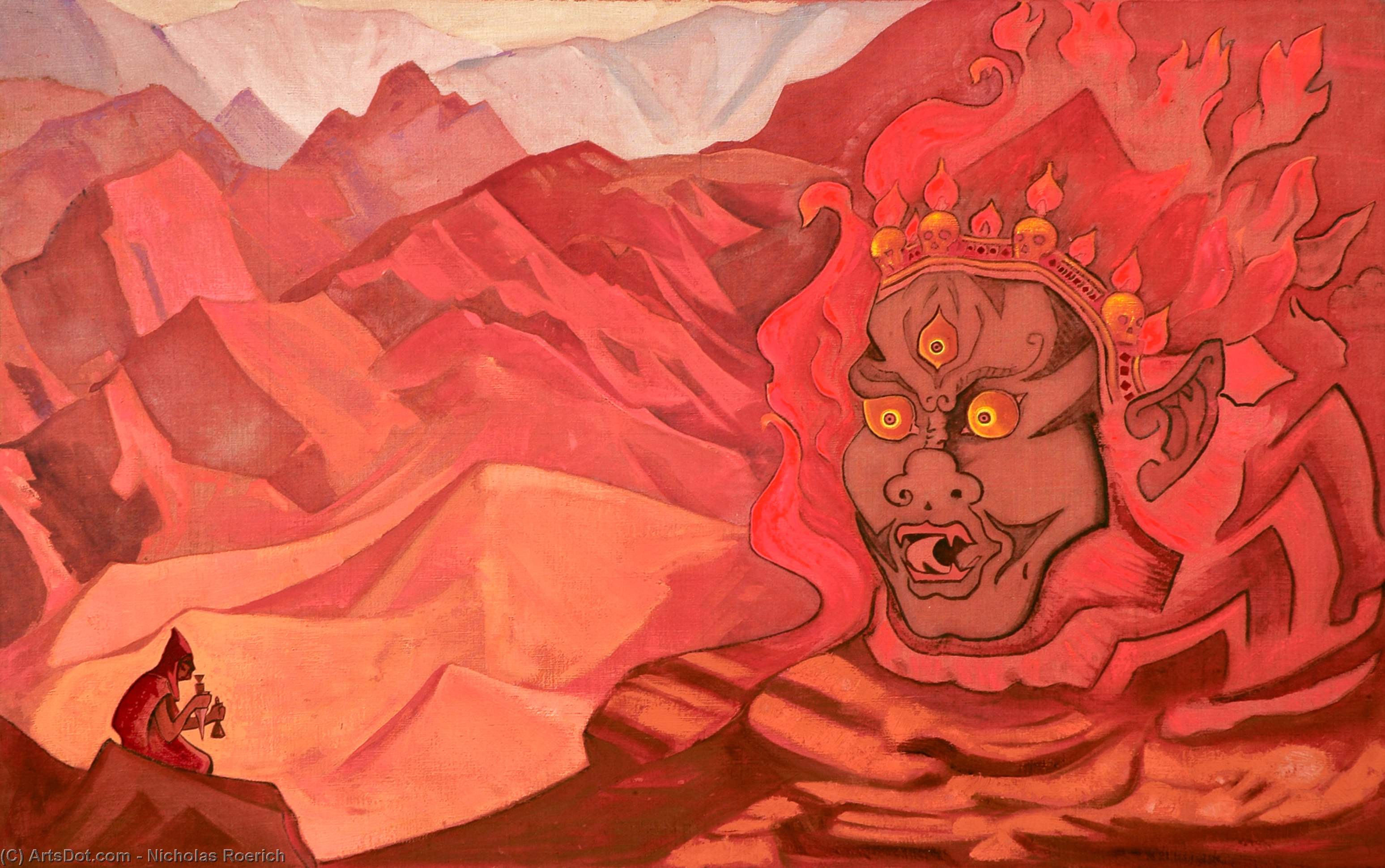 Dorje The Daring One — Nicolás Roerich