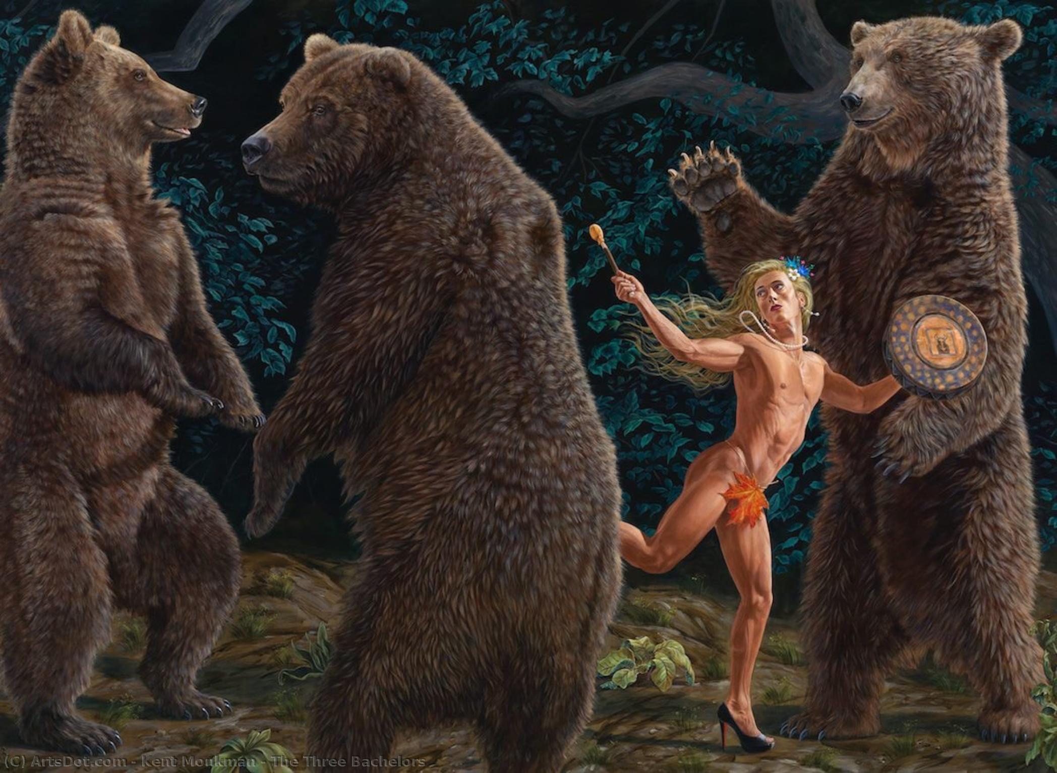 The Three Bachelors — Kent Monkman
