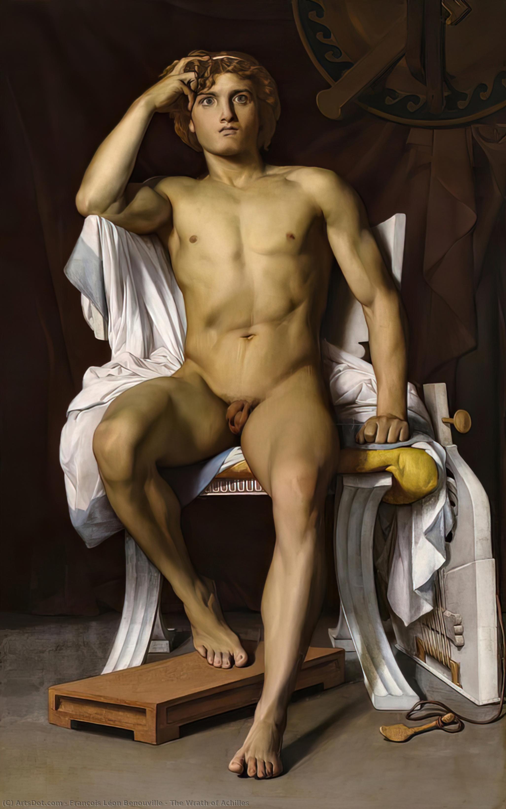 The Wrath Of Achilles — François Léon Benouville
