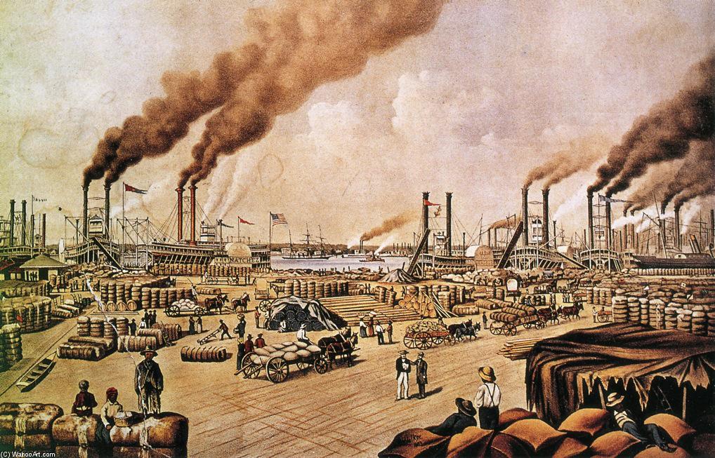 The Levee At New Orleans — William Aiken Walker