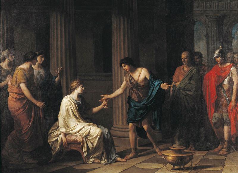 Mort De Sophonisbe — Jean Charles Nicaise Perrin