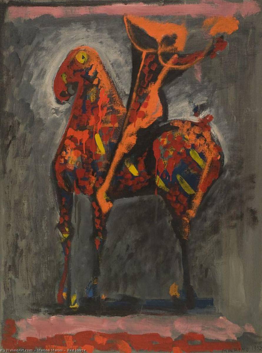 Red Horse — Marino Marini