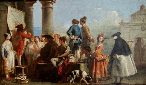 The Storyteller — Giovanni Domenico Tiepolo