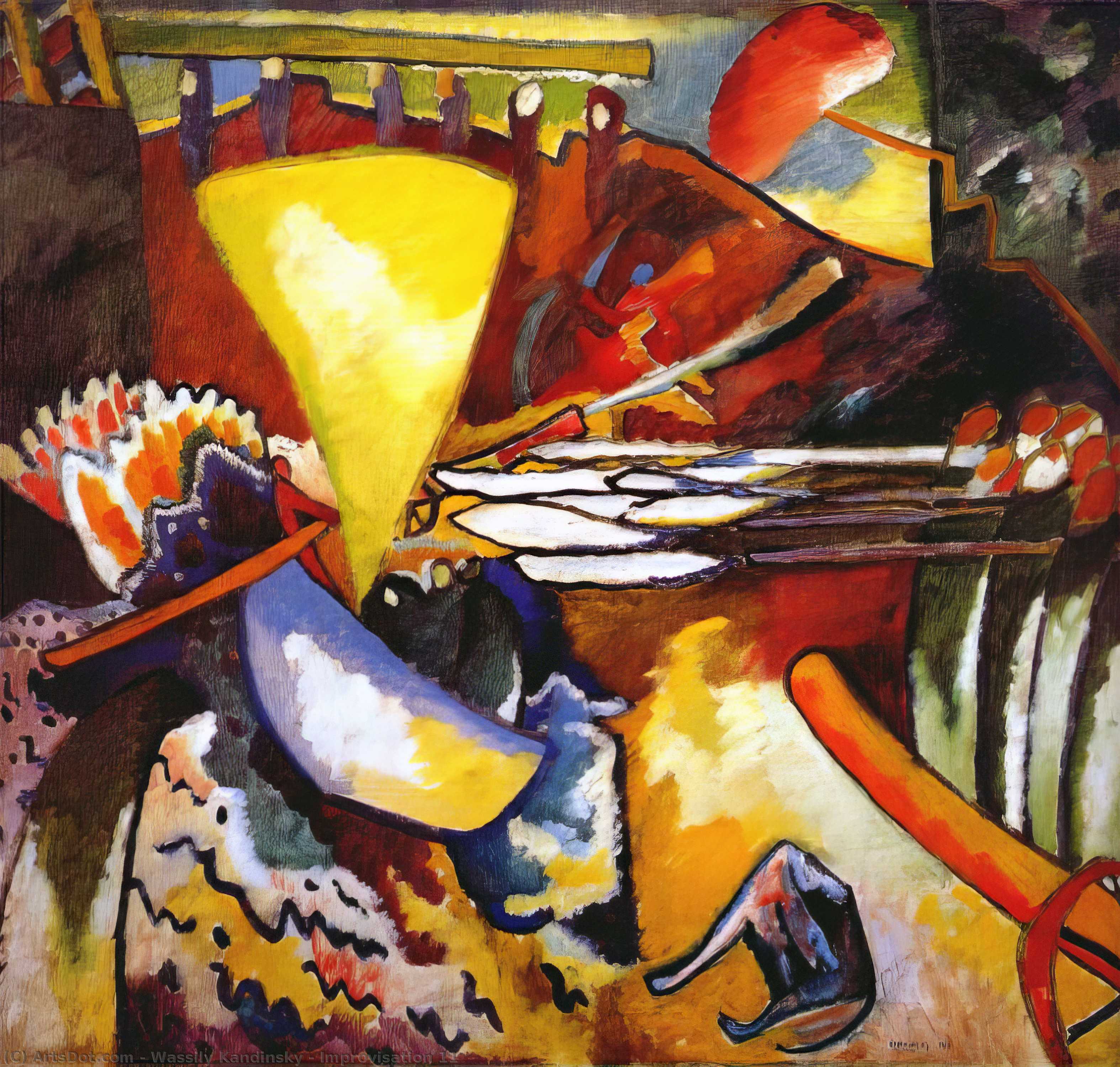 Импровизация 11 — Wassily Wassilyevich Kandinsky