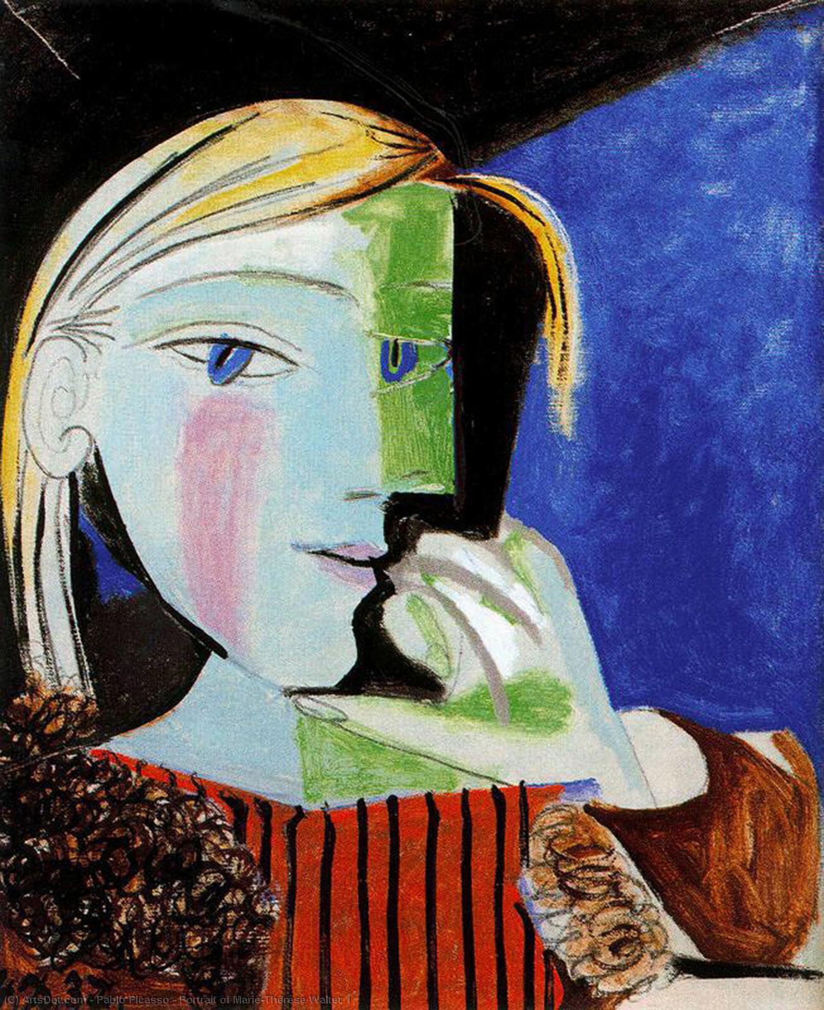 Portrait Of Marie-thérèse Walter 1 — Pablo Picasso