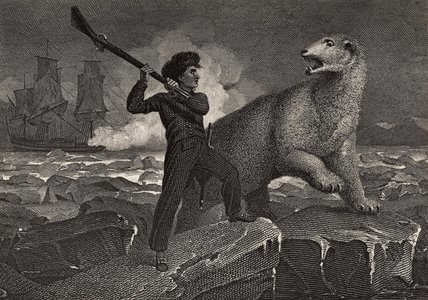 Nelson's Encounter With A Bear — Richard Westall
