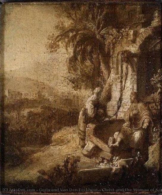 Christ And The Woman Of Samaria At The Well — Gerbrand Van Den Eeckhout