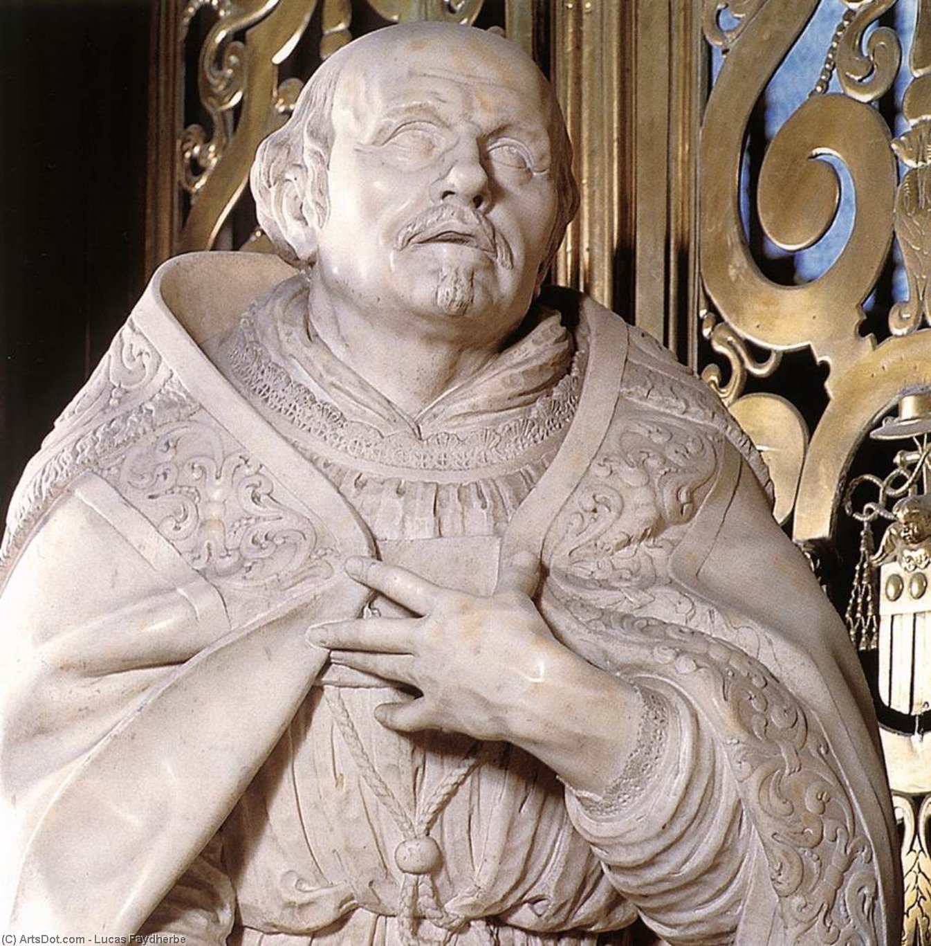 Tomb Of Archbishop André Cruesen (detail) (9) — Lucas Faydherbe