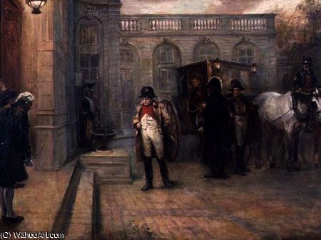 Napoleon After Waterloo — Robert Alexander Hillingford