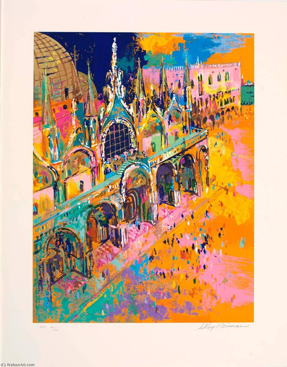 Piazza San Marco — Leroy Neiman