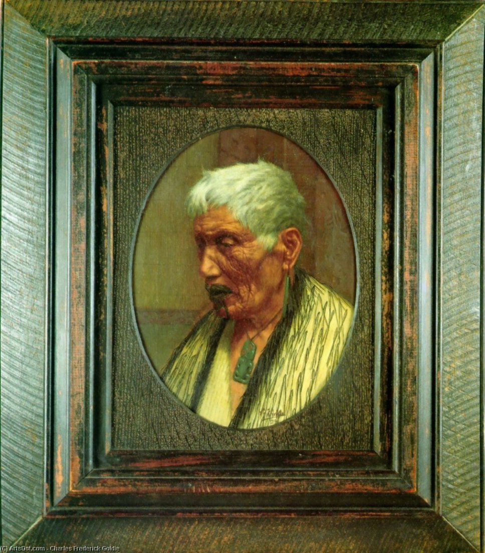 One Of The Old School. Wiripine Ninia — Charles Frederick Goldie