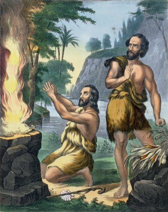 The Sacrifice Of Cain And Abel — Siegfried Detler Bendixen