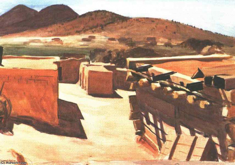 Adobe Houses — Edward Hopper