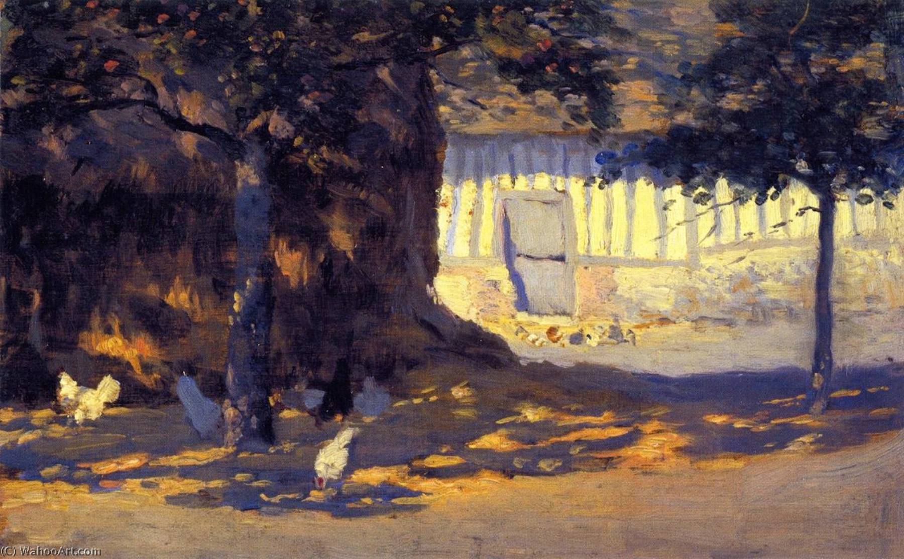 Farmyard, France — Clarence Alphonse Gagnon