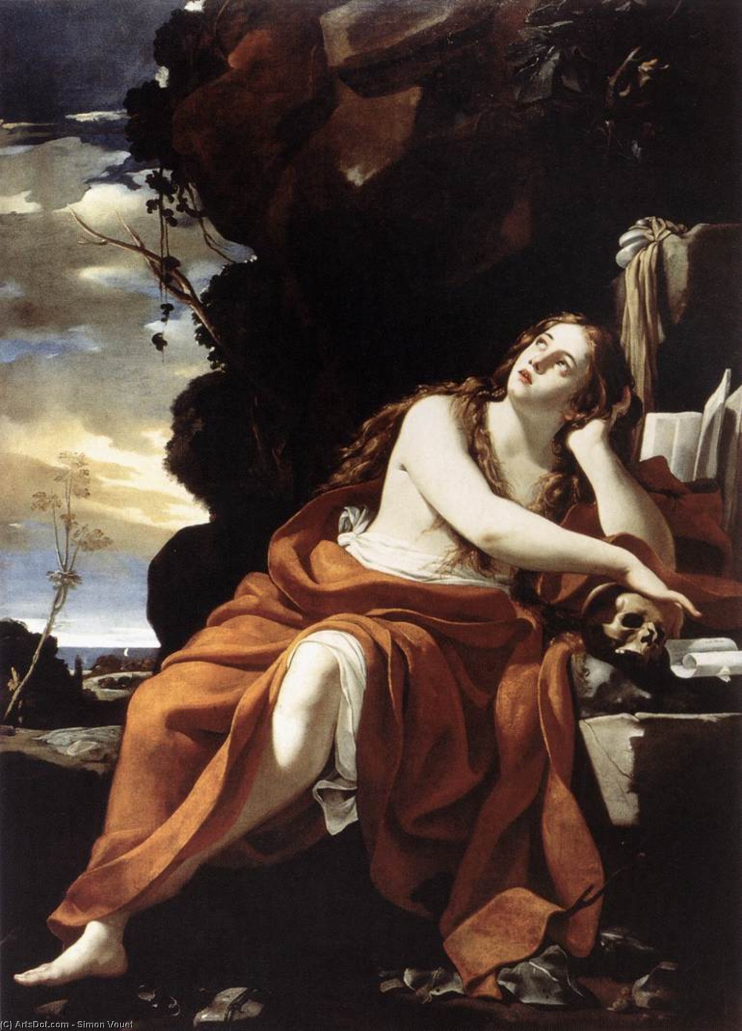 St Mary Magdalene — Simon Vouet