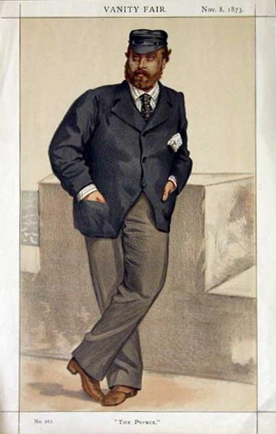 Caricature Of Edward, Prince Of Wales — Jacques Joseph Tissot