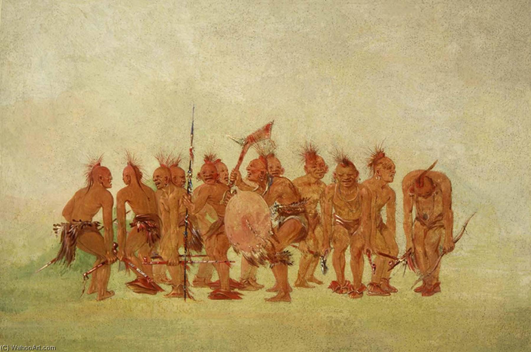 Begging Dance, Sauk And Fox — Džordž Katlin