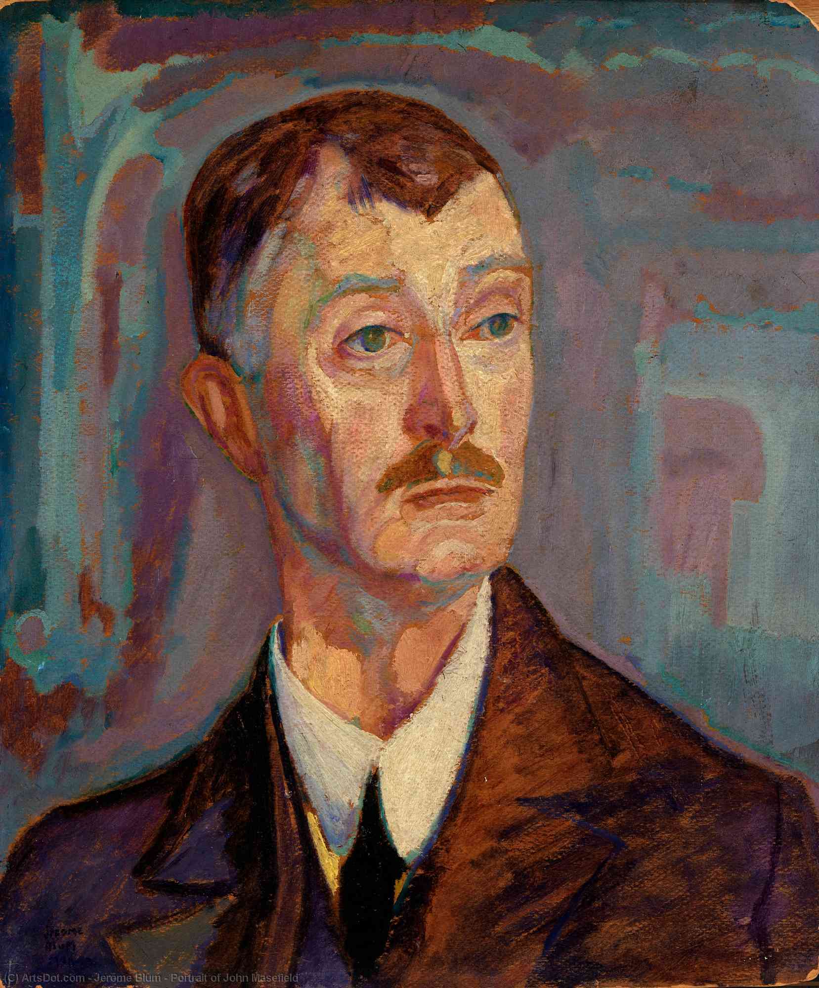 Portrait Of John Masefield — Jerome Blum