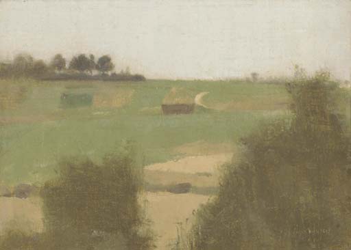 Landscape At Fosset — Fernand Edmond Jean Marie Khnopff