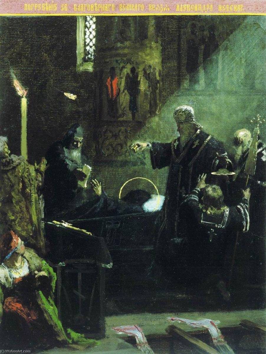 The Funeral Of Alexander Nevsky — Hendryk Siemiradzki