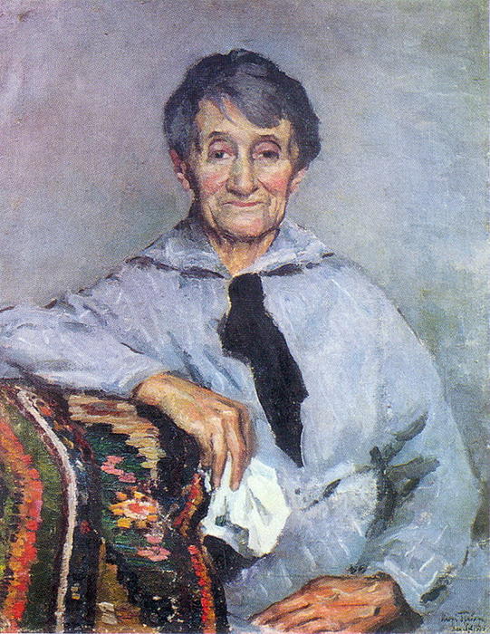 Portrait Of O.grabar-dobryanskaya — Igor Emmanuilovich Grabar