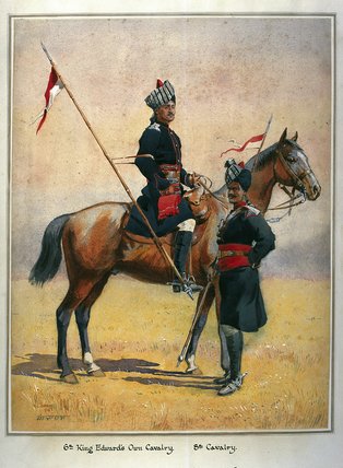 Soldiers Of The 6th Edward's Own Cavalry And The — Alfred Crowdy Lovett