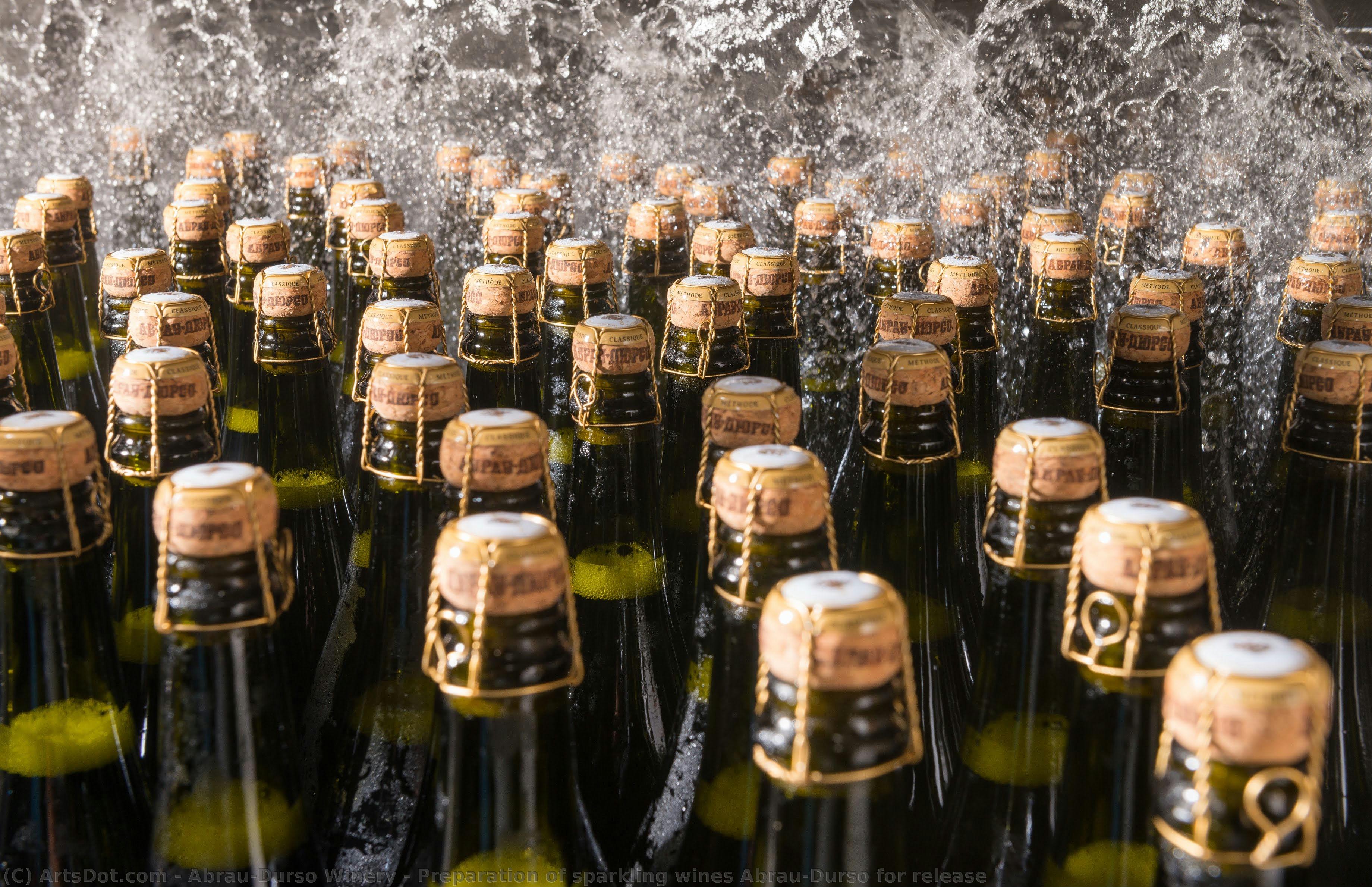 Preparation Of Sparkling Wines Abrau-durso For Release — Abrau-durso Winery