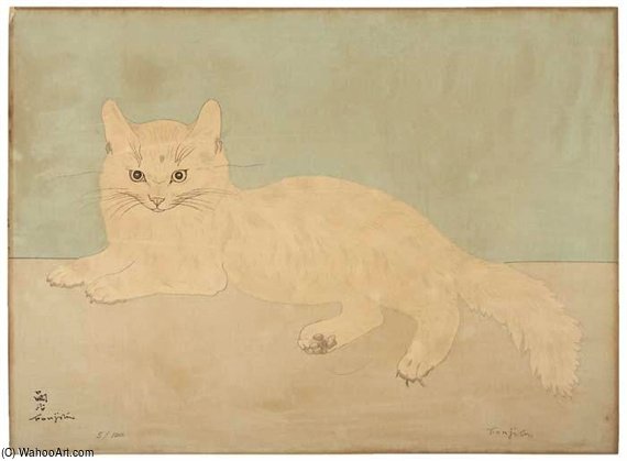 White Cat — Léonard Tsuguharu Foujita