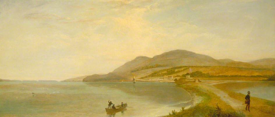 Landscape With A Causeway, View Of The Kyle Of Tongue From The West, Showing The Causeway With Ben Tongue In The Distance — Peter De Wint