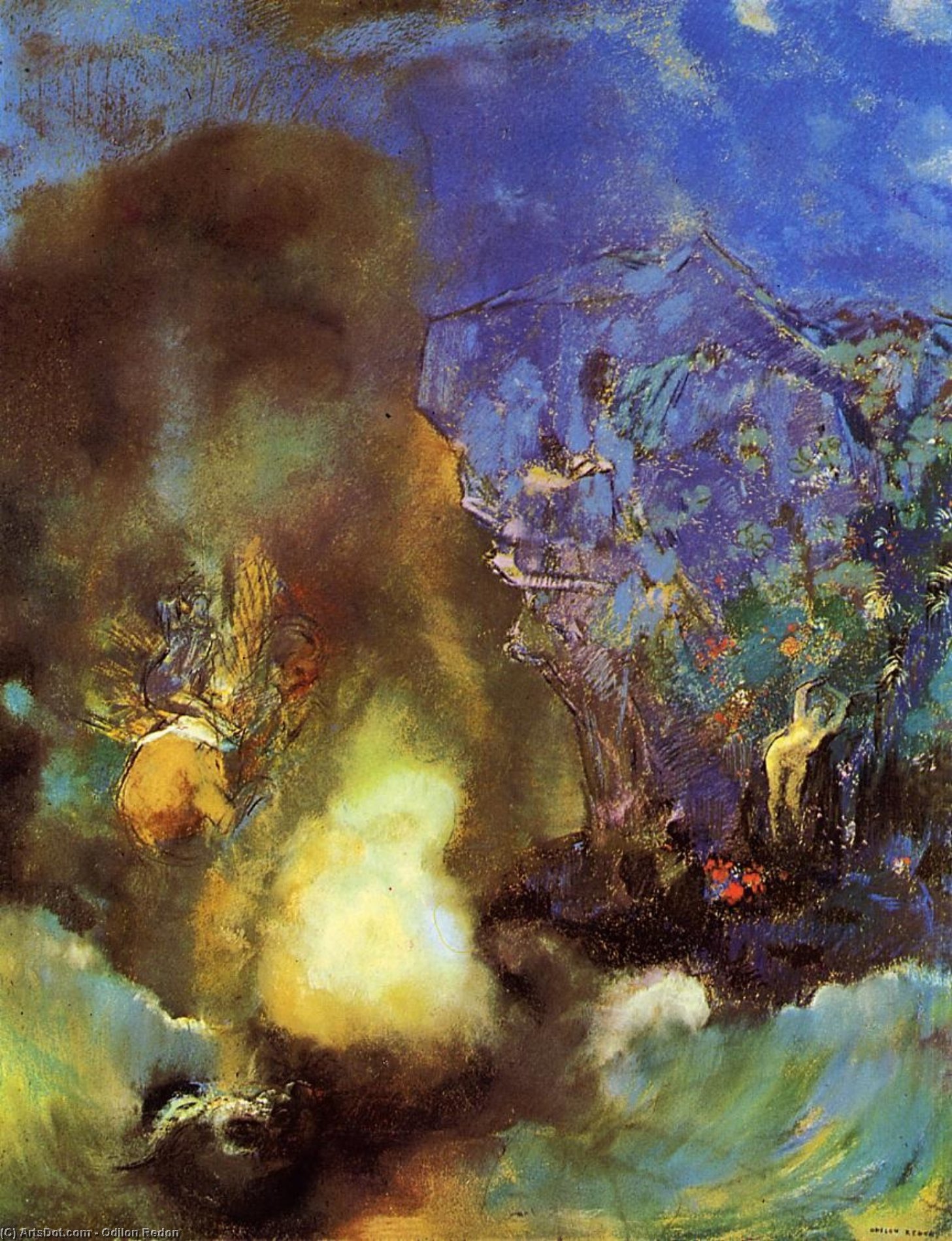 Roger And Angelica 1 — Odilon Redon