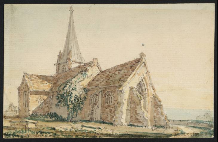 Kidwelly Church, Caermarthenshire — Thomas Girtin