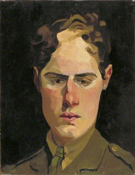 Self Portrait In Uniform — Richard Carline