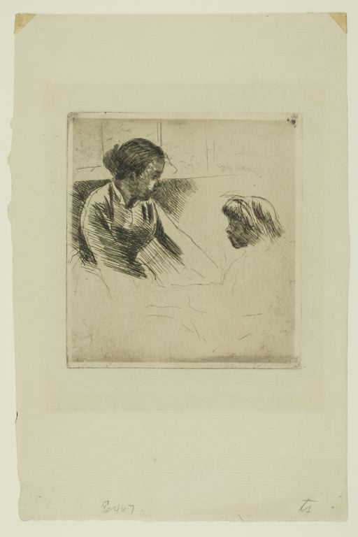 Susan And Child Facing Each Other — Mary Stevenson Cassatt